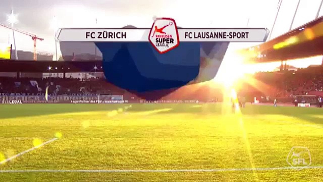 Zurich 1:0 Lausanne ( Swiss Super League. 26 November 2017)