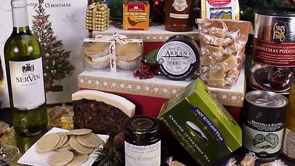 Christmas wine hampers -Bradfords Bakers