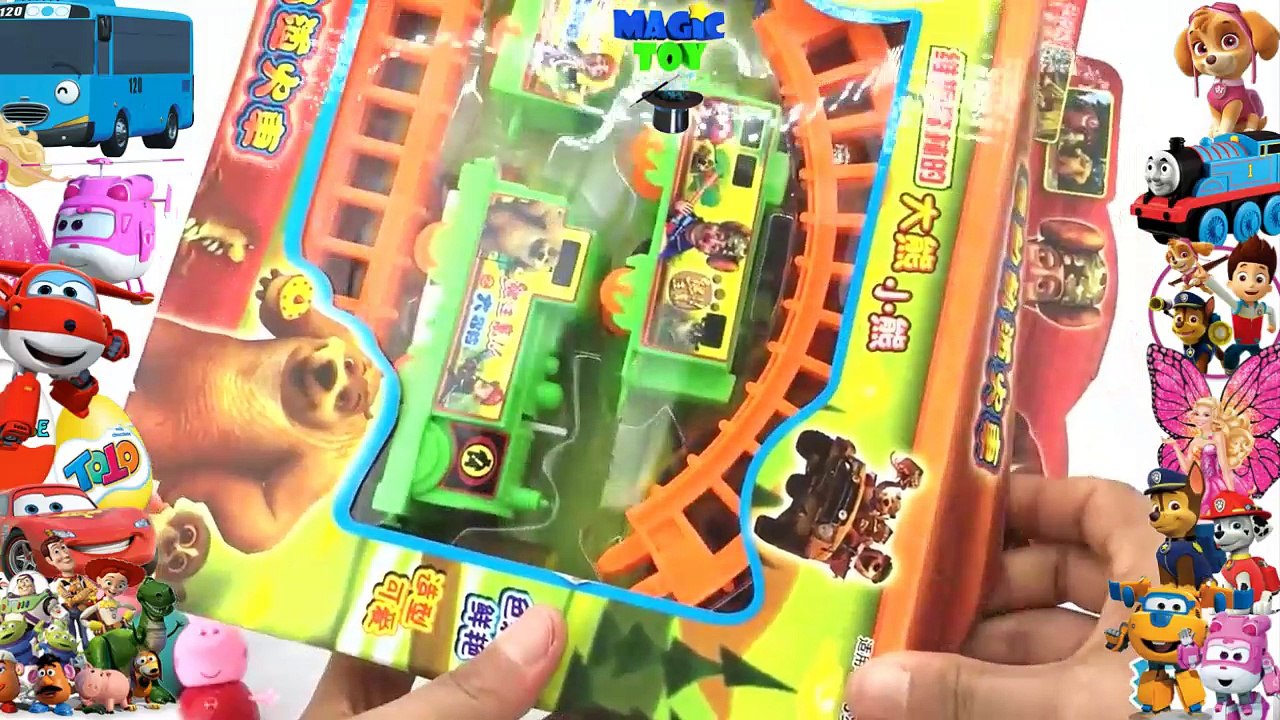 Masha and Bear Toy Train- 24/5000 Игрушечный поезд «Маша и медведь»