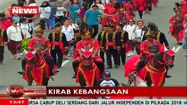 Antusiasme Warga Ikuti Parade Budaya di Sepanjang MH Thamrin
