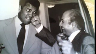 MOHAMMED RAFI AND MUHAMMED ALI - story of how the 2 greats met