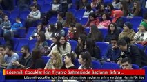 Lösemili Çocuklar İçin Tiyatro Sahnesinde Saçlarını Sıfıra Vurdular