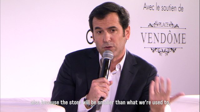 Nicolas Houze explains the future of the Galeries Lafayette on the Champs-Elysées