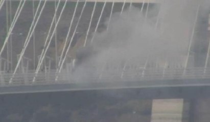 Yavuz Sultan Selim Köprüsü'nde araç yangını