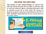 Income Tax Return 2017-18 Online | Federal Tax Filing Online | State Tax Refund 2017-18