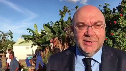 Arrivée de Stéphane Travert en Guadeloupe