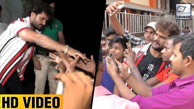 मुक़द्दर' को प्रमोट करने मुंबई के थिएटरो में पहुंचे खेसारी लाल | Kajal Raghwani