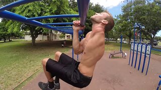 one arm playground workout exercises