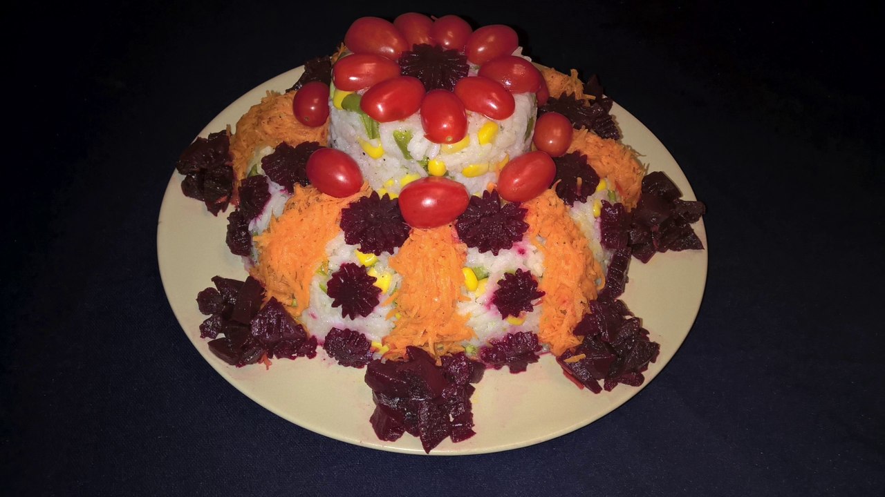 Salade Riz Mixte