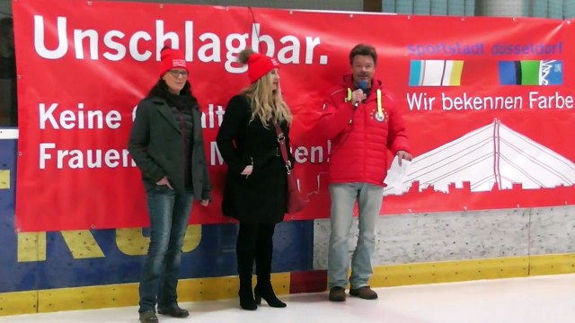 DEG-Frauen gegen Planegg ohne Punkte - Große Aktion Gegen Gewalt gegen Frauen und Mädchen