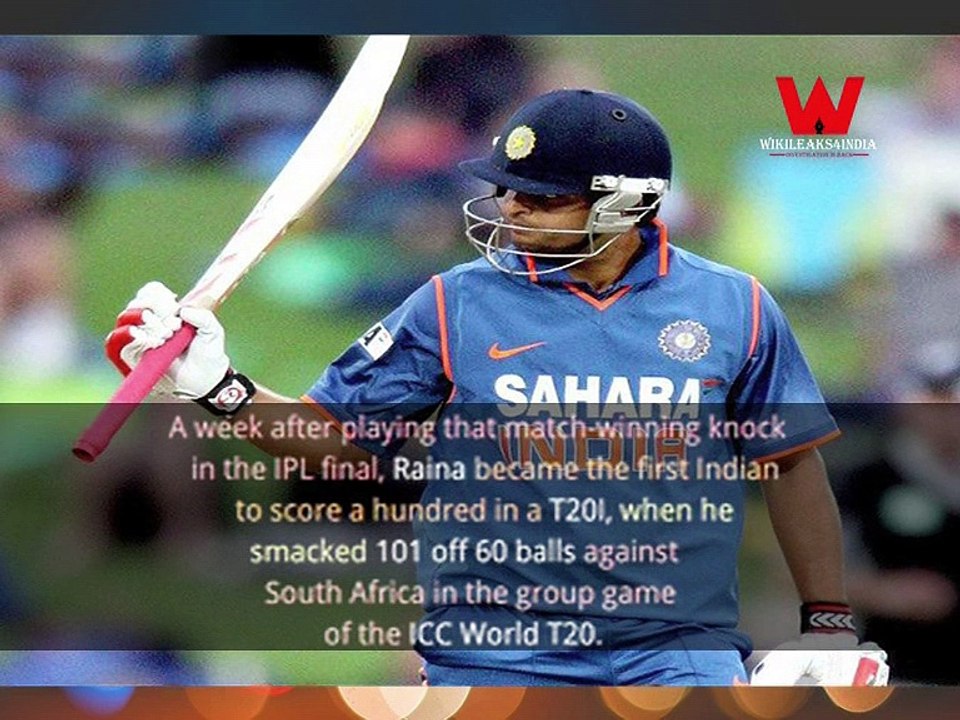 Happy Birthday || Indian Cricketer || Suresh Raina || Wikileaks4india