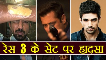 Salman Khan's Race 3: Saqib Saleem gets INJURED during action Sequence | FilmiBeat