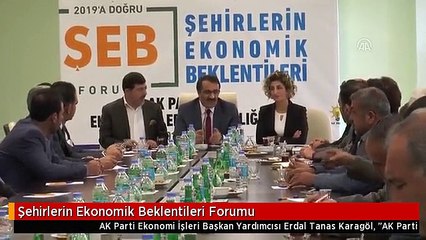 Şehirlerin Ekonomik Beklentileri Forumu