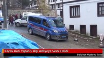 Kaçak Kazı Yapan 5 Kişi Adliyeye Sevk Edildi
