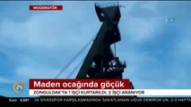 Zonguldak'ta maden ocağında göçük