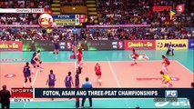 SPORTS BALITA | Foton, asam ang three-peat championships