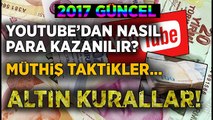 Youtube'dan nasıl para kazanılır! Para kazanma yolları