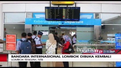 Bandara Internasional Lombok Kembali Beroperasi