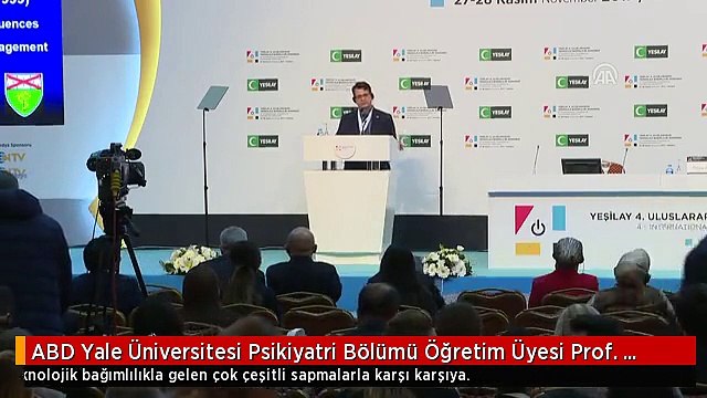 ABD Yale Üniversitesi Psikiyatri Bölümü Öğretim Üyesi Prof. Potenza
