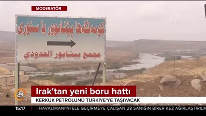 Irak'tan yeni boru hattı