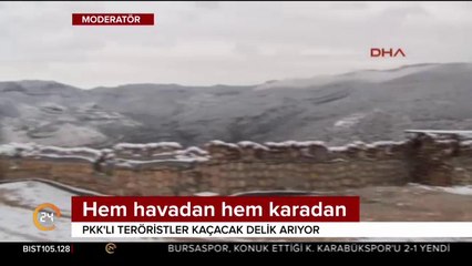 Terör örgütüne karşı mücadele kış demeden devam ediyor