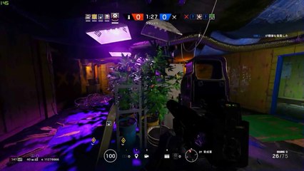 オペレーションKの要はてるさんだけじゃない！野良ランクでカッキーと遭遇【レインボーシックスシージ】