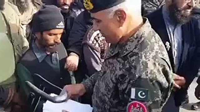 DG Rangers Punjab Distributing Cheques