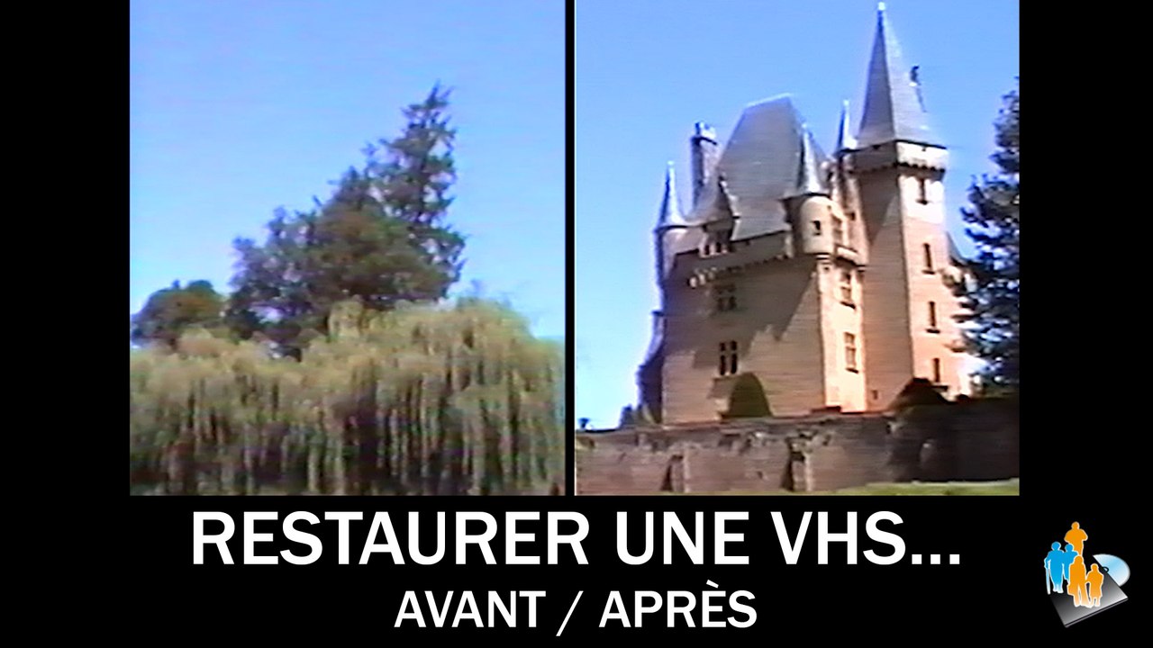 Numérisation Restauration et Transfert d'une cassette VHS - Transfert de films sur DVD et Disque dur