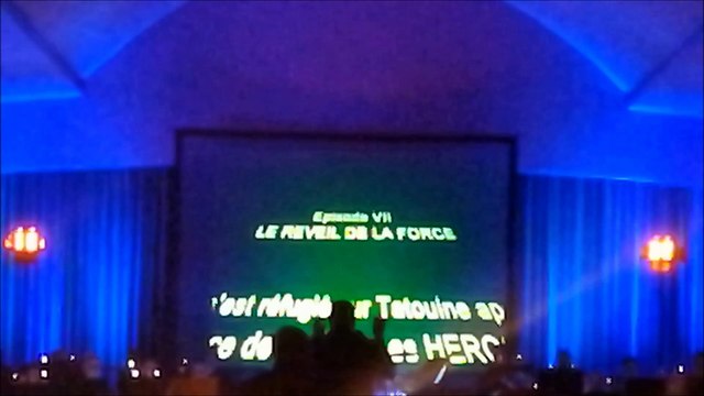 Concert de la Sainte Cécile avec la saga Star-Wars interprété par L'Harmonie de Lieu Saint Amand