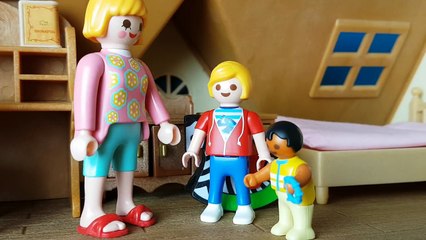rodzinka playmobile wróżka zębuszka odwiedza bajki dla dzieci zabawki
