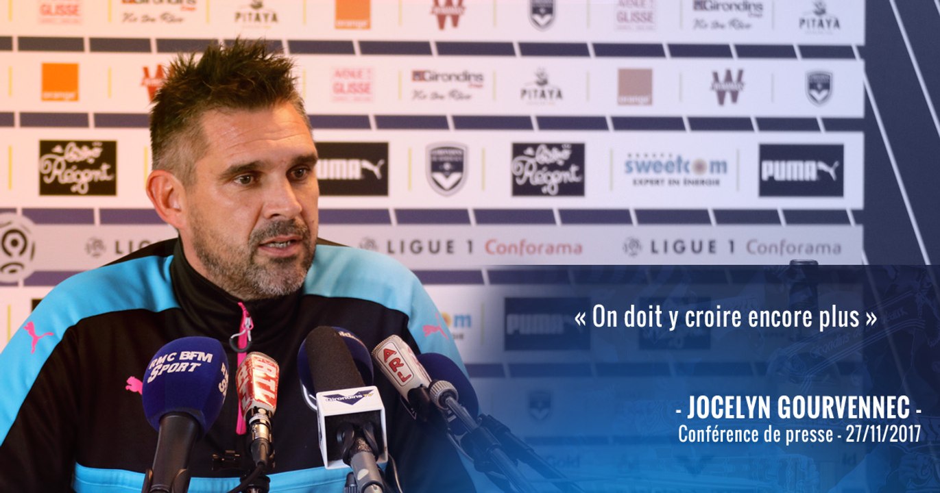 Les mots de Jocelyn Gourvennec avant d'affronter Saint-Etienne