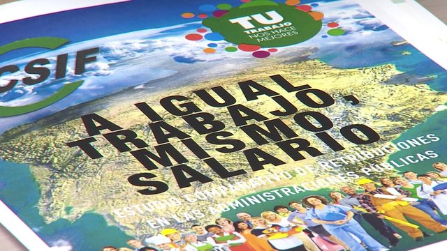 Funcionarios sufren hasta 21.600 euros de diferencia salarial