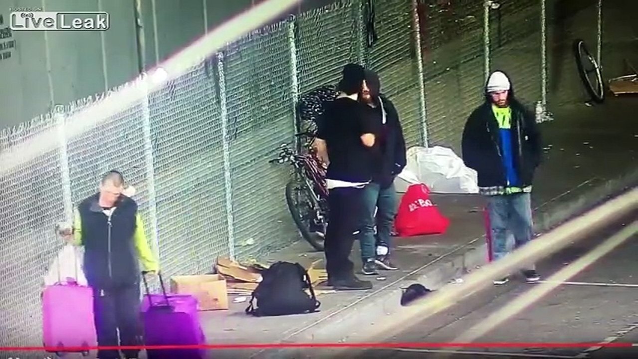 Tweaker Fight: Assault With Bicycle Wheel