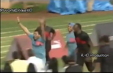 Yuvraj Singh vs Bolt Amazing race must watch