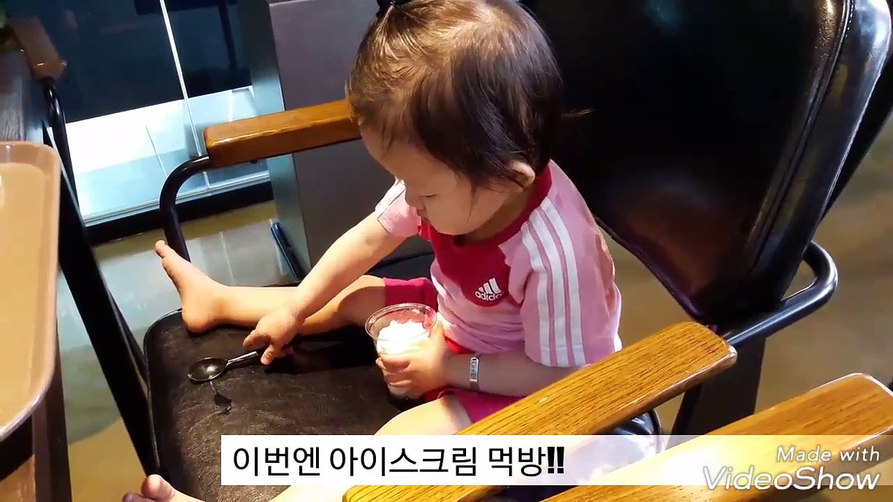 ㅋㅋ 아기 먹방의 진수!!