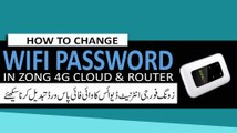 How To Change Wifi Password In ZOng USb EVO 4G LTE Wingle & Router