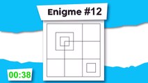 Énigme #12 : Combien de carrés ?