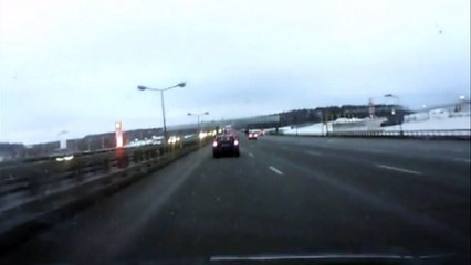 Russian plane crash caught at the Moment of impact, wheel smashes into a car and it's mayhem