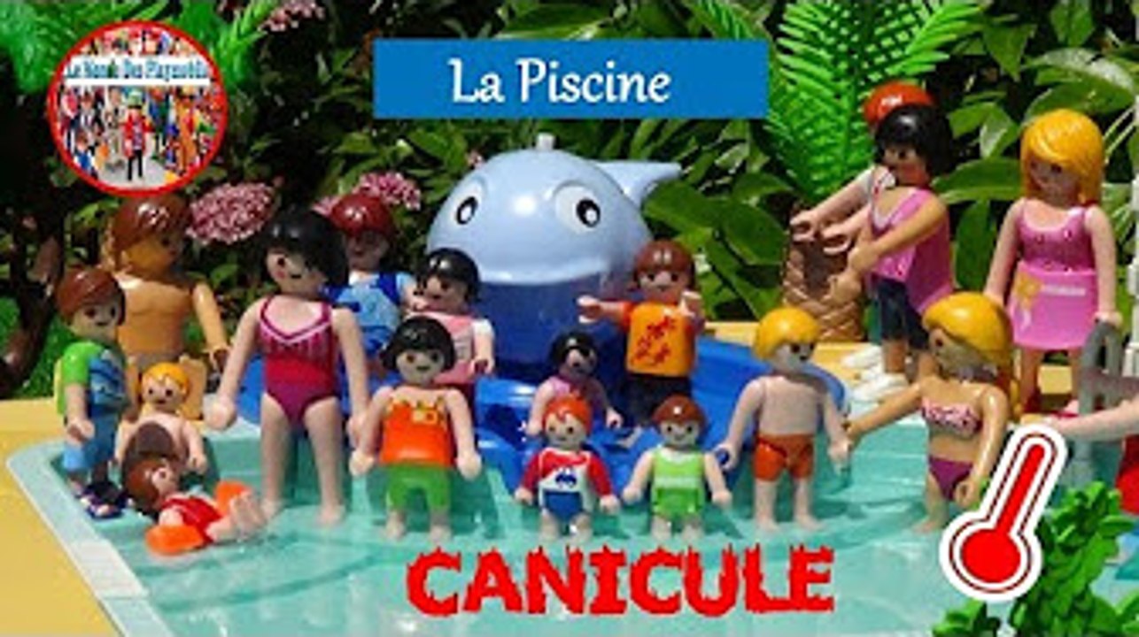 Playmobil - La Piscine un jour de Canicule