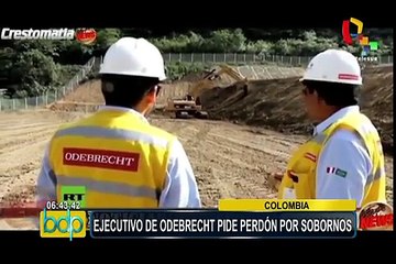 Ex presidente de Odebrecht en Colombia pide perdón por sobornos