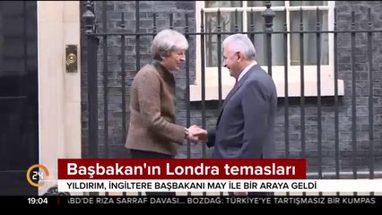Başbakan'ın Londra temasları