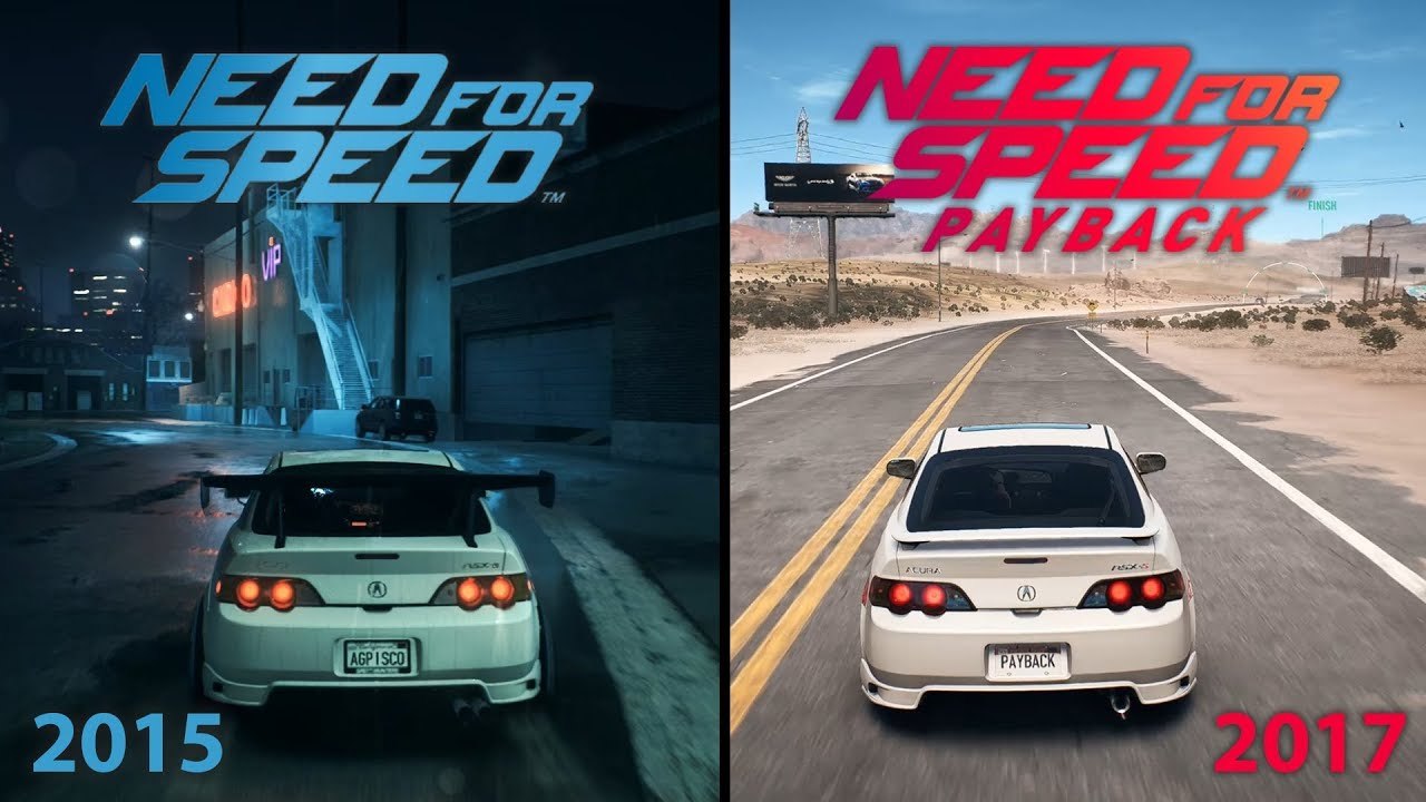 Need For Speed (2015) vs Need For Speed Payback (2017) | Story,  Customization, Driving and More!