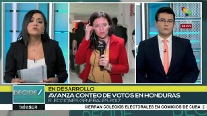Alianza contra la Dictadura hondureña afirma que aventaja en elección
