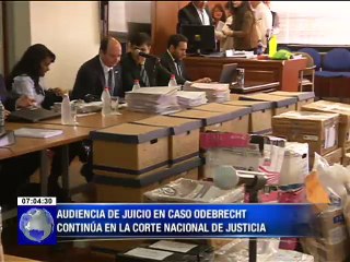 Proceso de juzgamiento para implicados en caso Odebrecht
