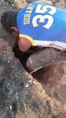 Catching Lunch in the Australian Outback