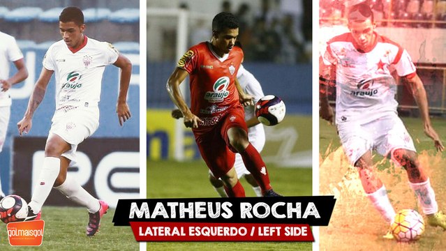 MATHEUS ROCHA - Matheus Rodrigues da Rocha - Lateral Esquerdo - golmaisgol.com.br