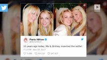 Paris Hilton tried to claim she and Britney Spears invented the selfie