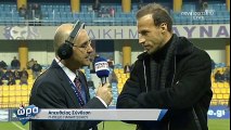 12η Παναιτωλικός-ΑΕΛ 3-1 2017-18  Βαγγέλης Μόρας για ΑΕΛ (Novasports)