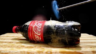 EXPERIMENT: SPINNER ON DRILL vs COCA COLA