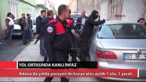 Yol ortasında kanlı infaz